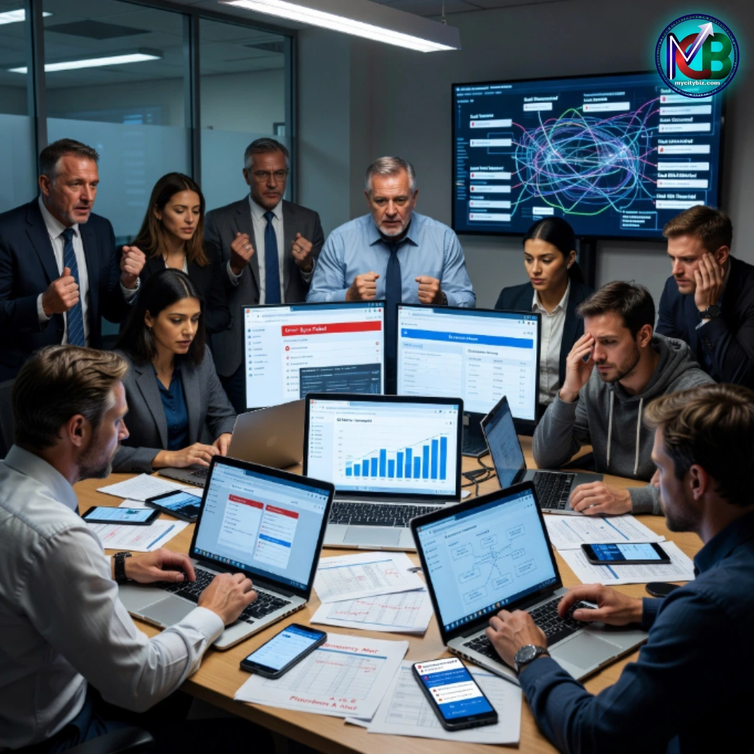 Disconnected SaaS systems creating workflow inefficiency