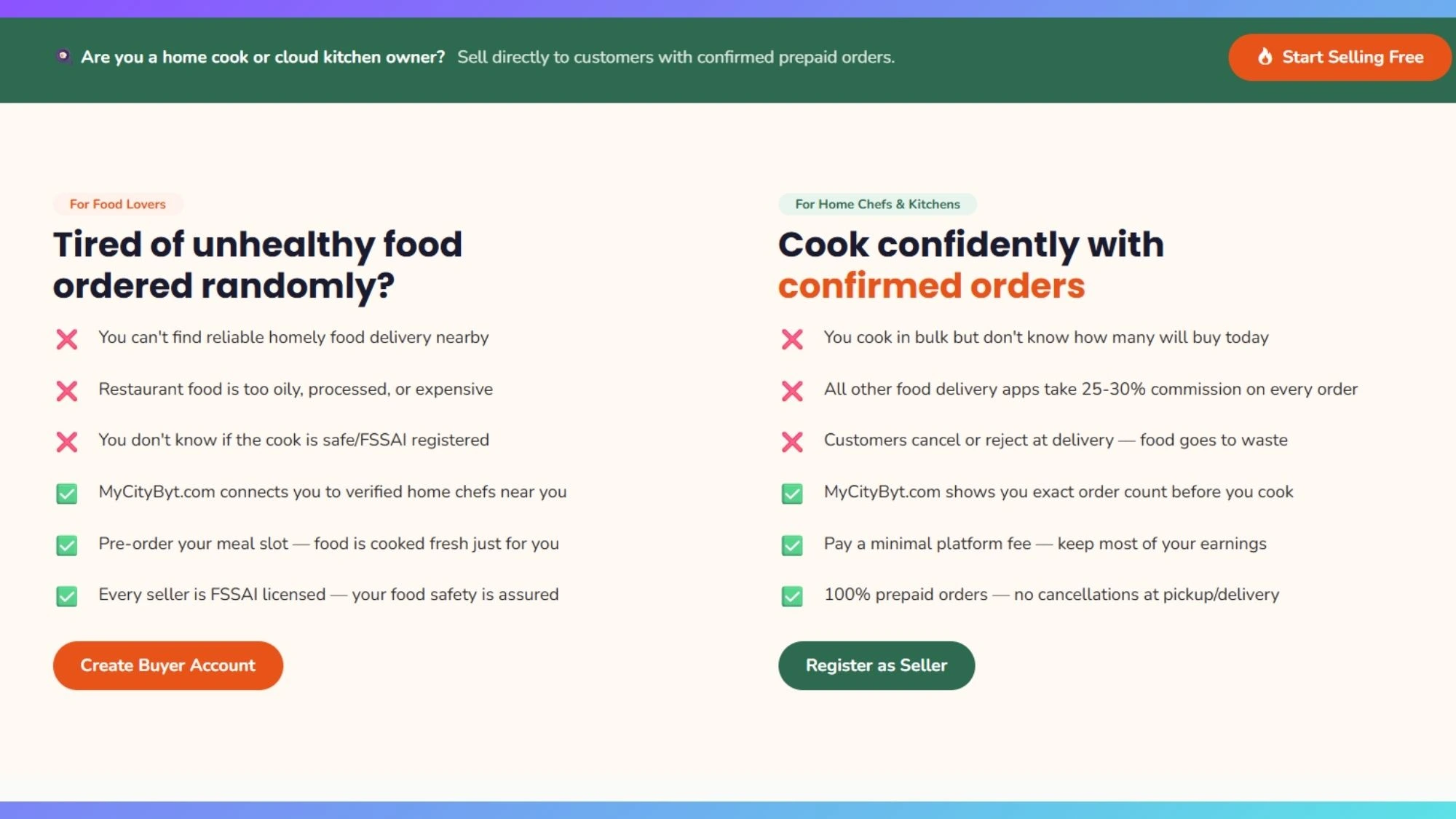SmartKitchen seller panel