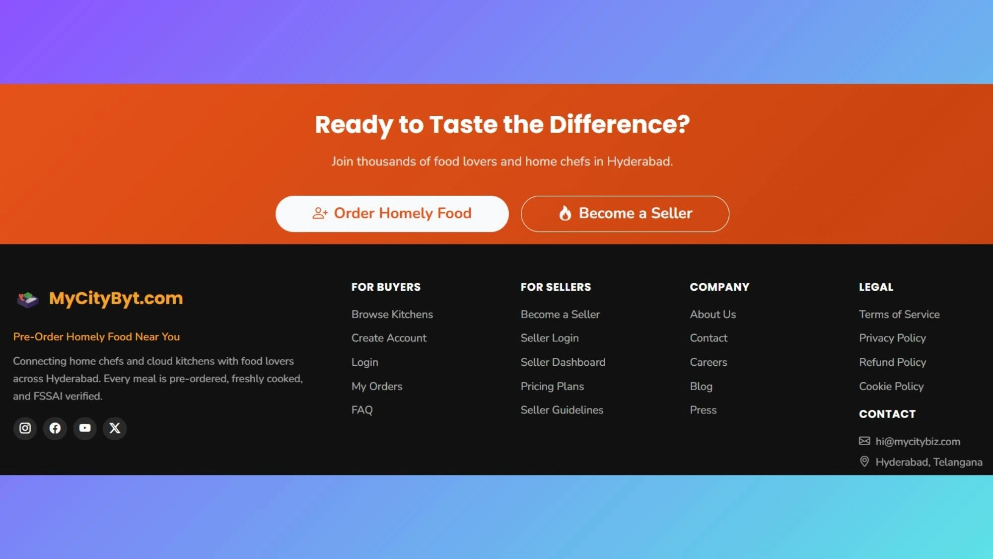SmartKitchen seller panel