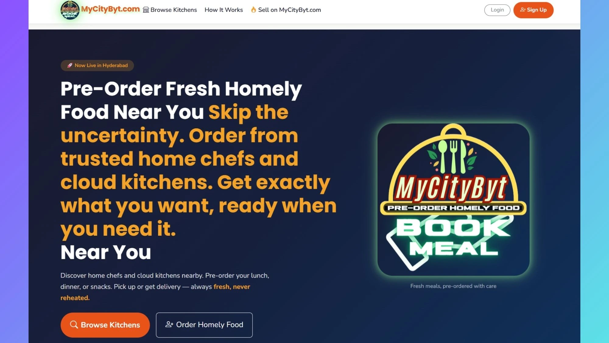 SmartKitchen orders